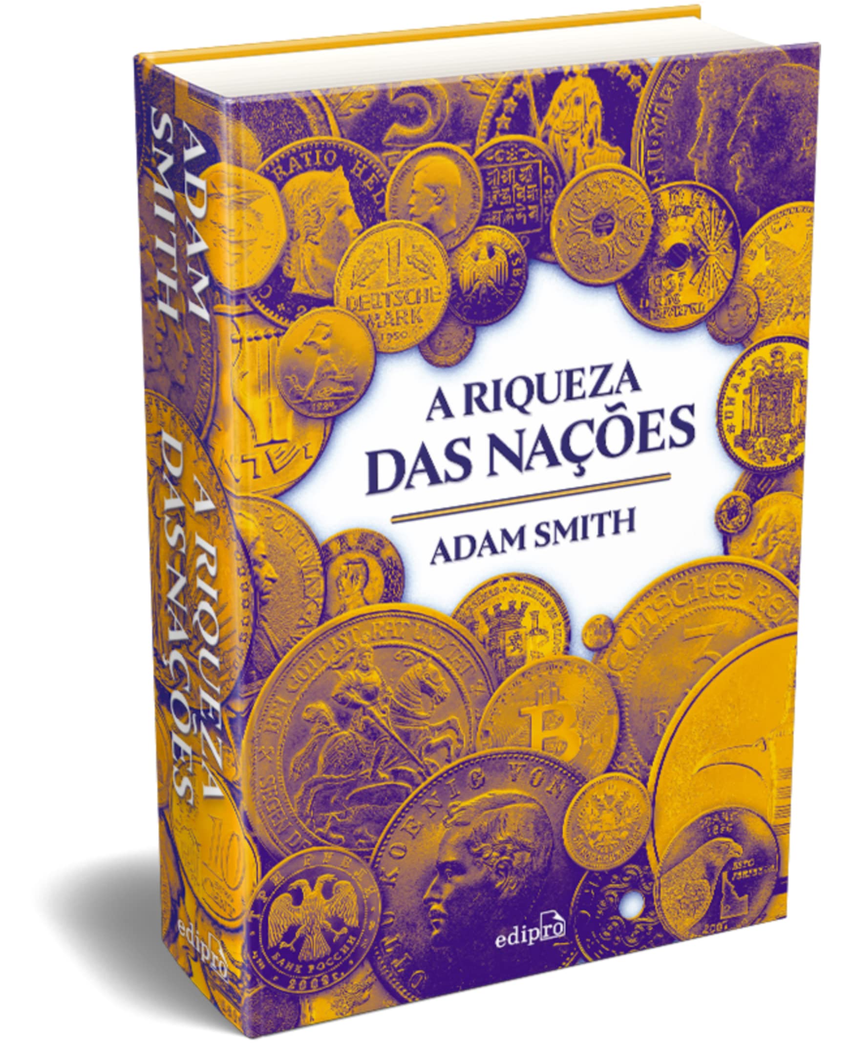 Capa do livro A Riqueza das Nações