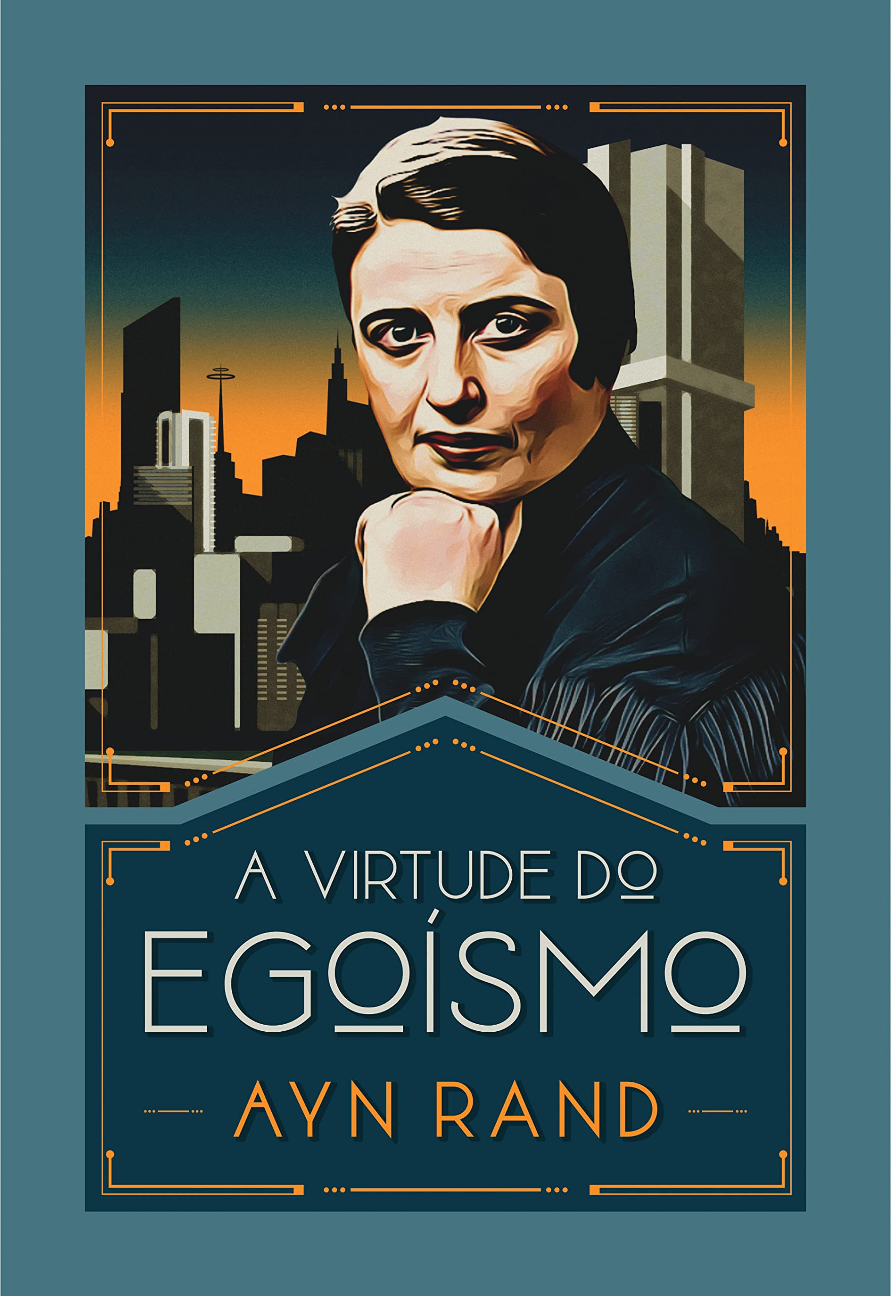 Capa do livro A Virtude do Egoísmo