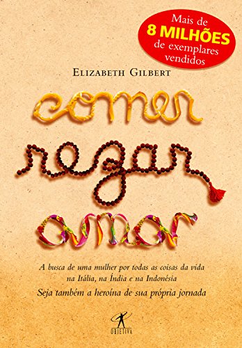 Capa do livro Comer, Rezar, Amar
