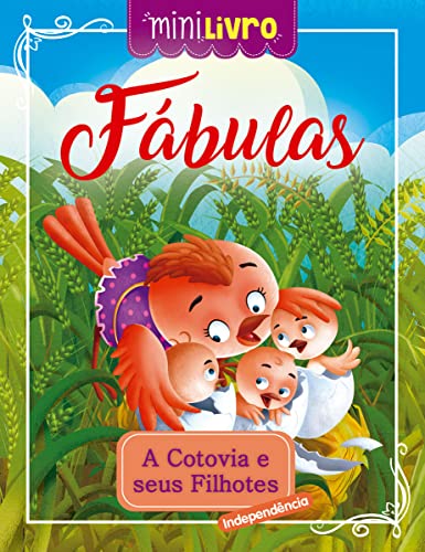 Capa do livro Fábulas - A cotovia e seus filhotes
