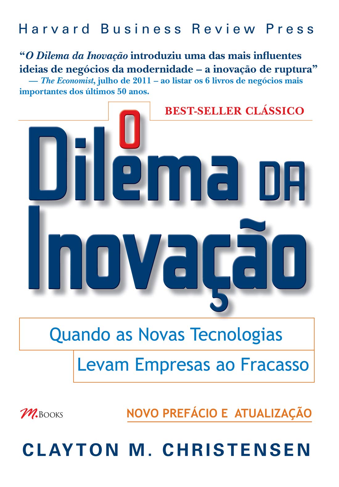 Capa do livro O Dilema da Inovação