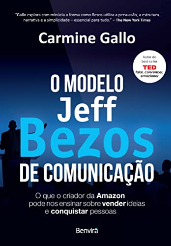 Capa do livro O modelo Jeff Bezos de comunicação