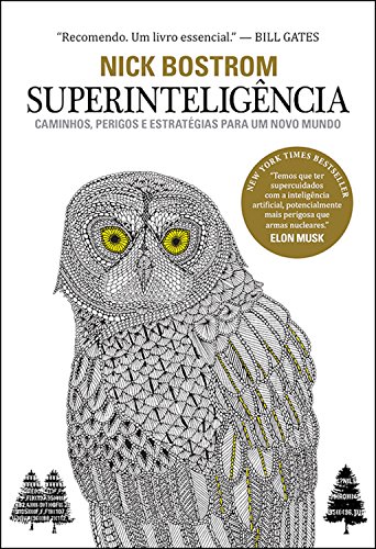Capa do livro Superinteligência: Caminhos, Perigos, Estratégias