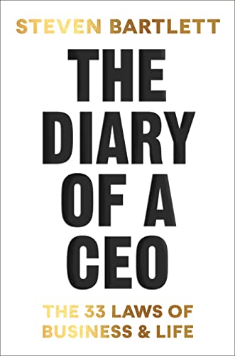 Capa do livro The Diary of a CEO: The 33 Laws of Business and Life